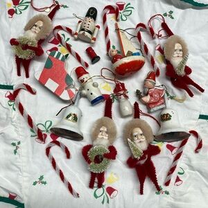 Vintage Christmas Ornaments - Lot of 18